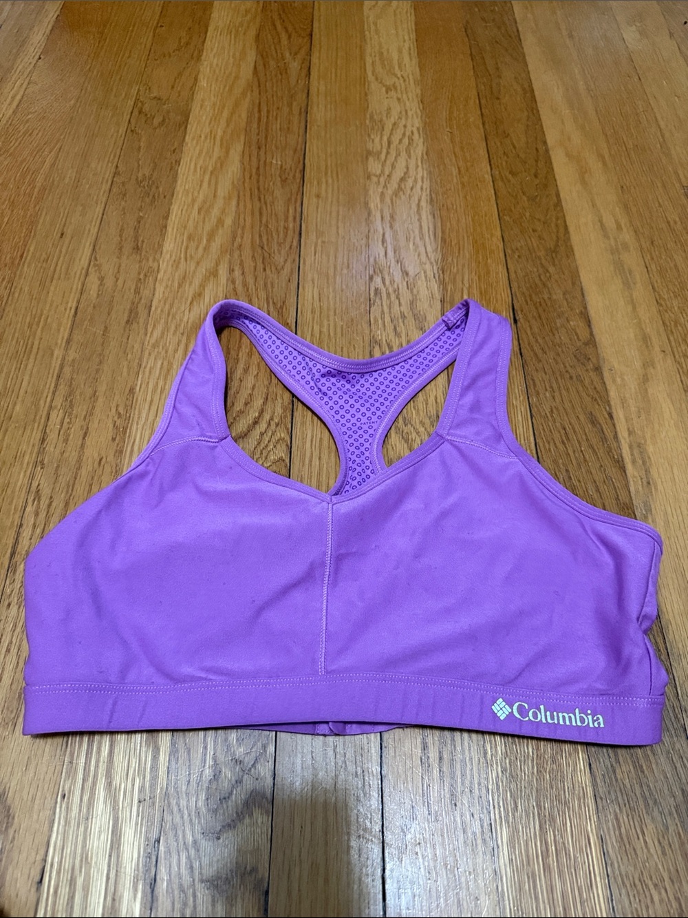 Columbia Women's Lavender Racerback Sports Bra
